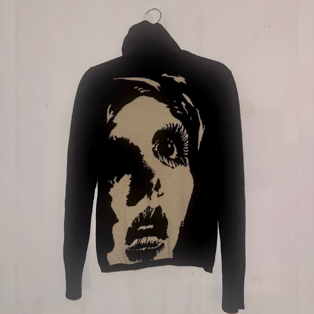 Vintage 2005 Lucky Brand Graphic Pop Art Turtleneck